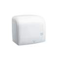 Secador de manos con sensor óptico, acero, blanco, FOSET