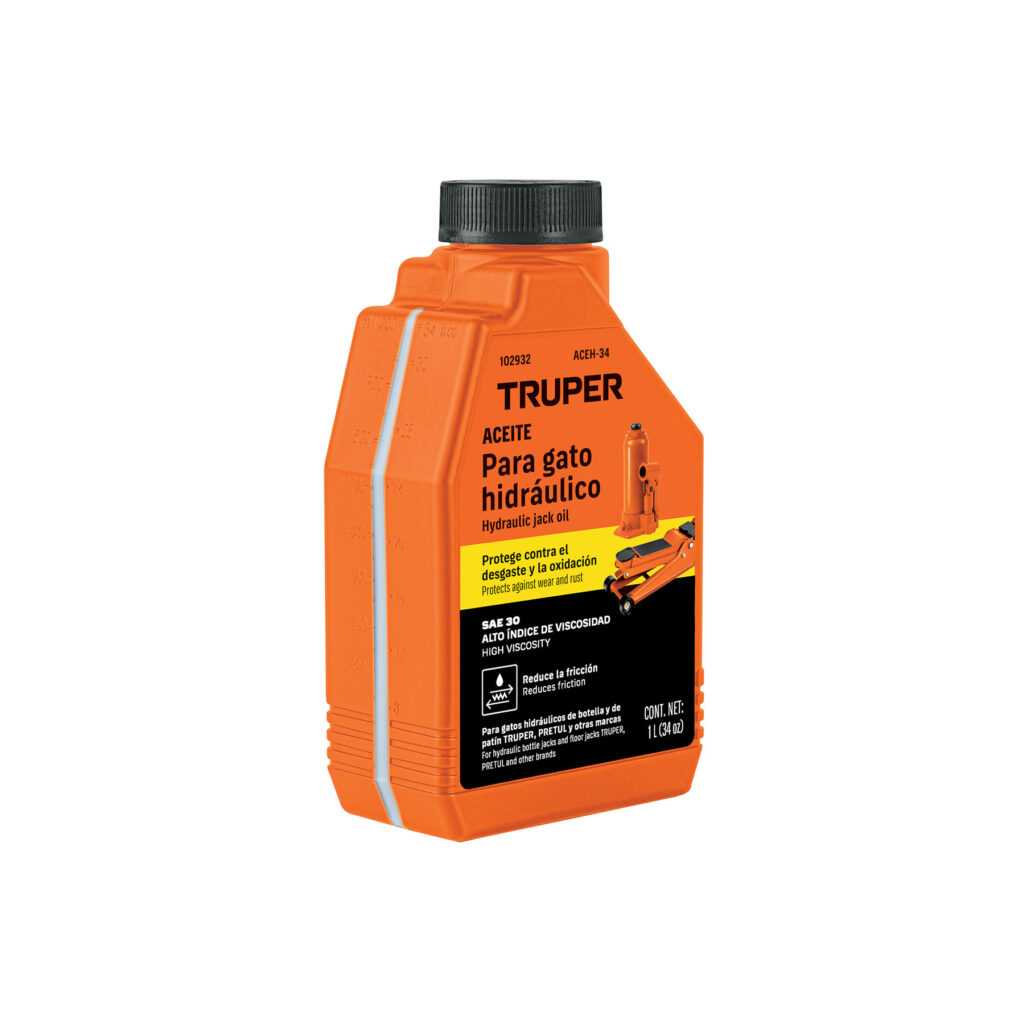 Aceite hidráulico para gatos, 1 Litro, TRUPER