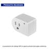 Adaptador con supresor de picos 270 joules, VOLTECK