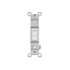 Interruptor vertical de palanca, Standard, blanco, VOLTECK