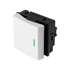 Interruptor de 3 vías de 1.5 módulos, línea Toledo, BASIC