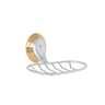 Jabonera de rejilla, cromo-oro, FOSET AQUA