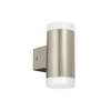 Arbotante LED exterior 10 W 3000K 2 spots, 7x17 cm, VOLTECK