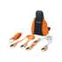 Kit contra caídas con arnés de tres anillos, ANSI, TRUPER