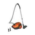 Aspiradora canister 1.8 L (0.4 gal),1,200 W (1.6 HP), TRUPER