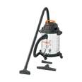 Aspiradora de sólidos y líquidos, 5 gal, acero inox, TRUPER