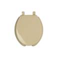 Asiento redondo para WC, abierto, beige, AQUA