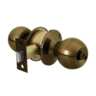 Cerradura tipo esfera, cilíndrico, baño, antiguo, BASIC