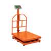 Báscula electrónica de plataforma, plegable, 600 kg, TRUPER