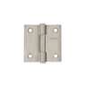 Bisagra cuadrada 2', acero inox, cabeza plana, HERMEX