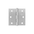 Bisagra cuadrada 2-1/2', acero satinado, cabeza plana, BASIC