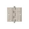 Bisagra cuadrada 3-1/2', acero inox, cabeza redonda, HERMEX