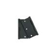 Bolsa 2 bisagras cuadradas 3-1/2', negro mate, plana, BASIC