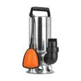 Bomba sumergible acero inoxidable,agua sucia,1-1/2HP, TRUPER
