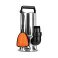 Bomba sumergible acero inoxidable, agua sucia, 1 HP, TRUPER