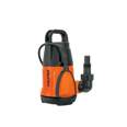Bomba sumergible plástica, 3/4 HP para agua limpia, TRUPER
