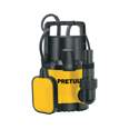 Bomba sumergible plástica, 3/4 HP para agua limpia, PRETUL