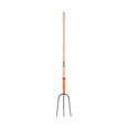 Bieldo para paja, 3 dientes, mango largo 48', TRUPER