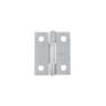 Bisagra rectangular 1-1/2 x 1-3/16', acero natural, HERMEX