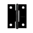 Bisagra rectangular 2 x 1-1/2', acero negro mate, HERMEX