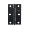 Bisagra rectangular 3-1/2 x 2-1/8', acero negro mate, HERMEX