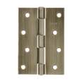 Bisagra rectangular 4 x 2-3/4', latón antiguo, HERMEX