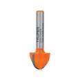 Broca para router, media caña, 3/4', TRUPER