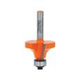Broca para router, redondeado, 1-1/4' con balero, TRUPER