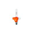 Broca para router, redondeado con moldura, 1-1/4' con balero