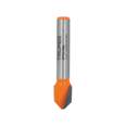 Broca para router, corte en 'V', 3/8', TRUPER