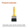 Brocha uso general de 2-1/2' con mango de plástico, PRETUL