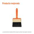 Brocha profesional de 4' con mango de plástico, TRUPER