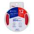 Carrete con 20 m de cable THHW-LS 12 AWG rojo, VOLTECK