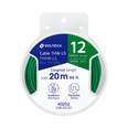 Carrete con 20 m de cable THHW-LS 12 AWG verde, VOLTECK