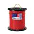 Metro de cable THHW-LS 14 AWG rojo en carrete de 500 m