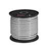 Metro de cable rígido 1/16' acero 7x7 recubierto PVC, 75 m