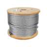 Metro de cable flexible 1/2' de acero 7x19 hilos, 75 m