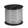 Metro de cable rígido 1/4' acero 7x7 recubierto PVC, 75 m