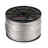Metro de cable rígido 1/8' de acero 7x7 hilos, 300 m, FIERO