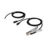 Cables con pinza de tierra 300A y conector 1/2', EXPERT
