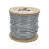 Metro cable flexible 3/32' acero 7x19 recubierto PVC, 300 m