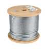 Metro de cable flexible 5/16' de acero 7x19 hilos, 75 m