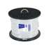 Metro de cable THHW-LS 8 AWG blanco en carrete de 500 m
