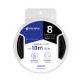 Carrete con 10 m de cable THHW-LS 8 AWG negro, VOLTECK