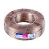 Rollo de 100 m cable polarizado transparente p/bocina 20 AWG