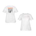 Playera cuello redondo para mujer, blanca, CH, TRUPER
