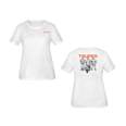 Playera cuello redondo para mujer, blanca, M, TRUPER