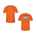 Playera cuello redondo para hombre, naranja, M, TRUPER