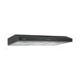 Campana extractora 80 cm, empotrable, negra, FOSET