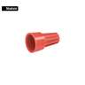Bolsa con 10 capuchones p/cable calibre 10 a 8 AWG, VOLTECK